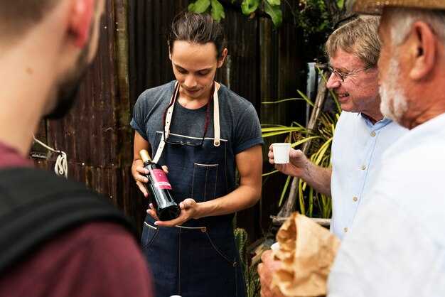 Создание атмосферы для дегустации