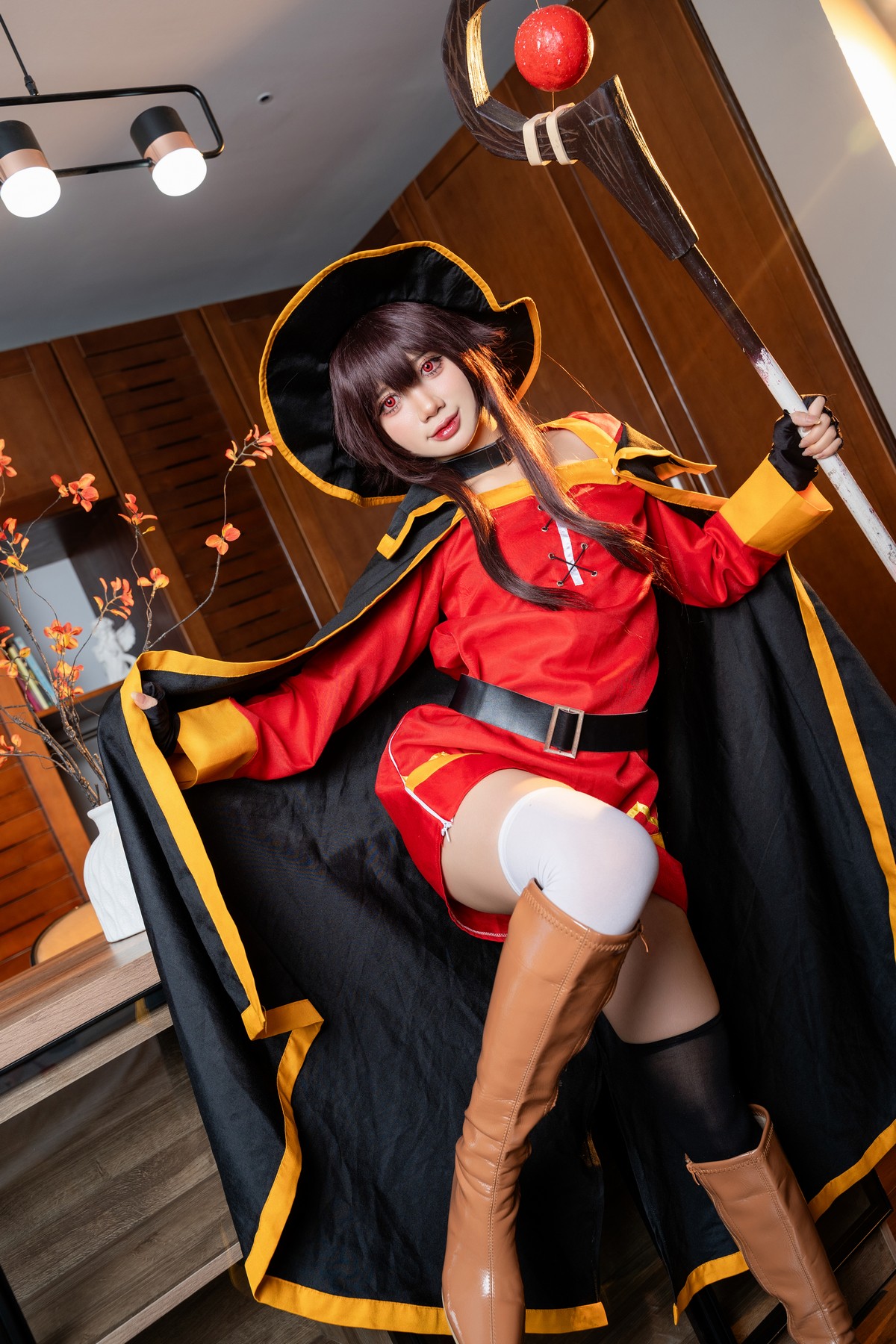 PoppaChan Megumin Cosplay (Konosuba) – 128 Photos 12 Videos 1.01GB插图3