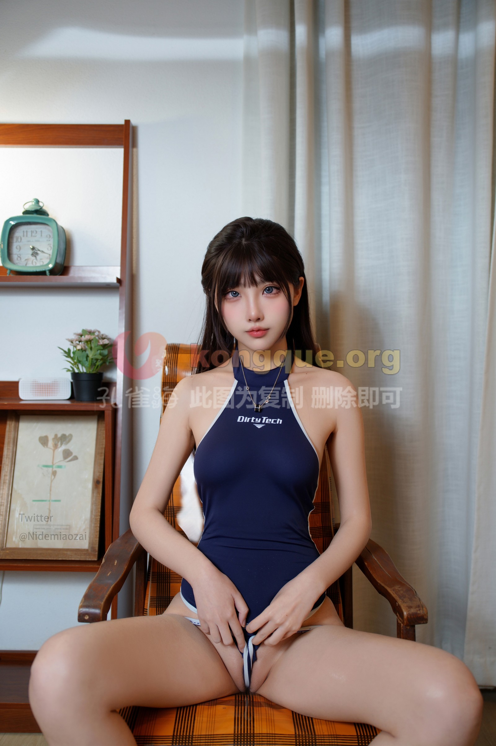 Demon 喵崽｜泳装主题 新人水泳部 Cosplay 写真合集 高清图集插图8
