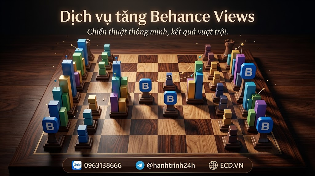 dịch vụ tăng behance views 2024