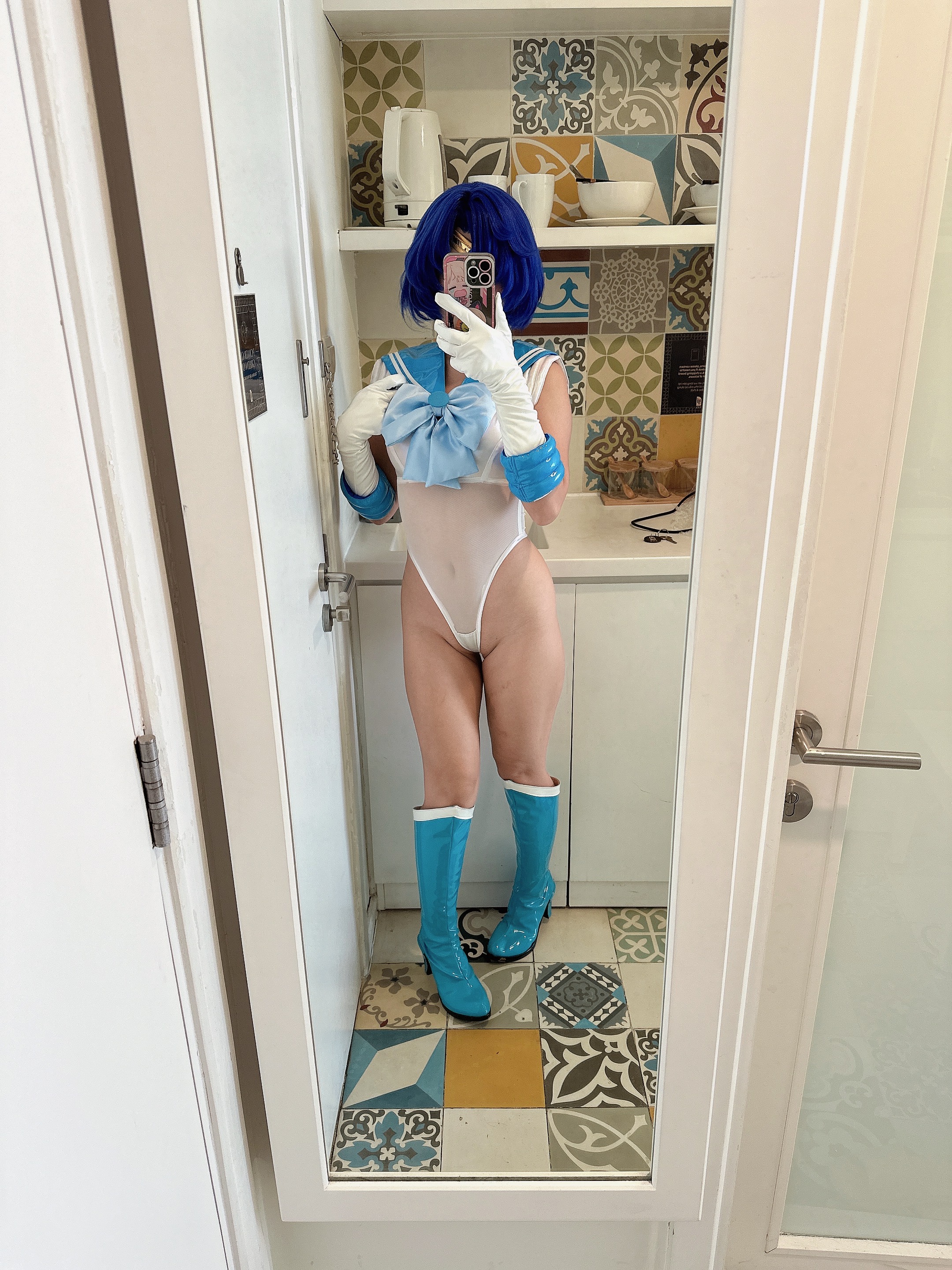Puy Puy – Sailor Mercury 水手水星 Cosplay 写真（288P+10V-2.26GB）美少女战士插图3