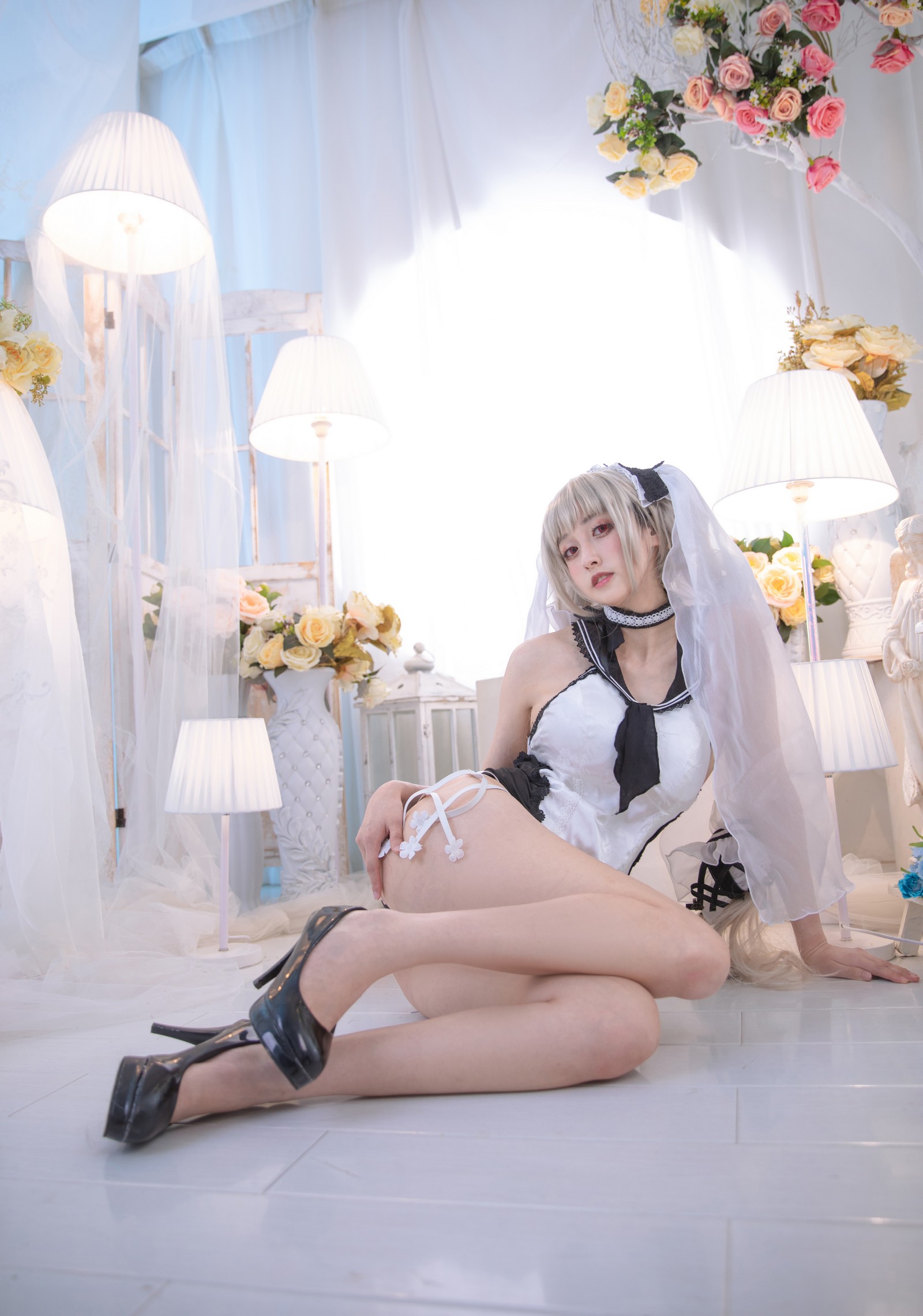 冬马路纱 碧蓝航线 可畏 Cosplay 写真｜人气舰娘 高清图集（15P｜166MB）插图1