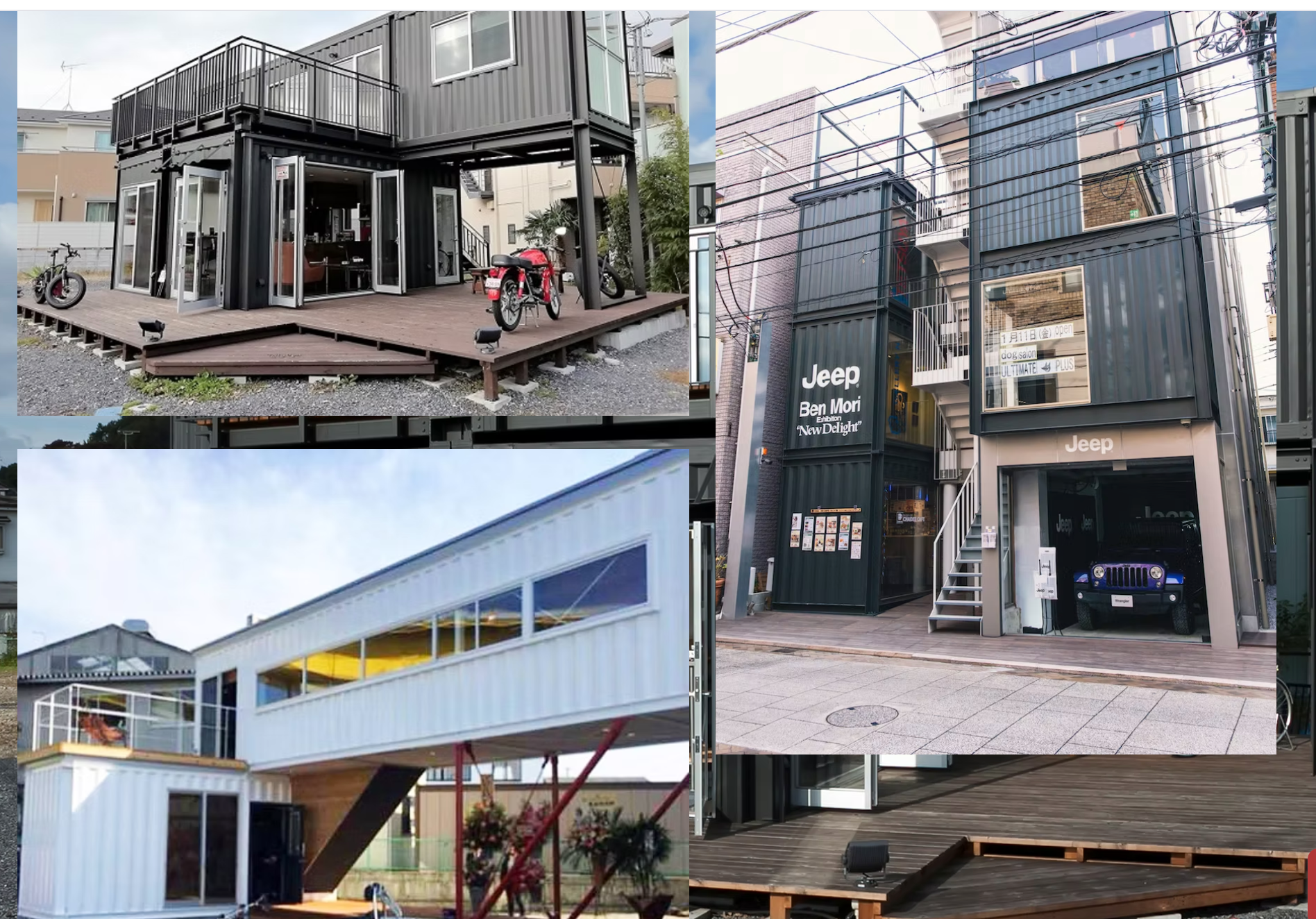 Container type houses