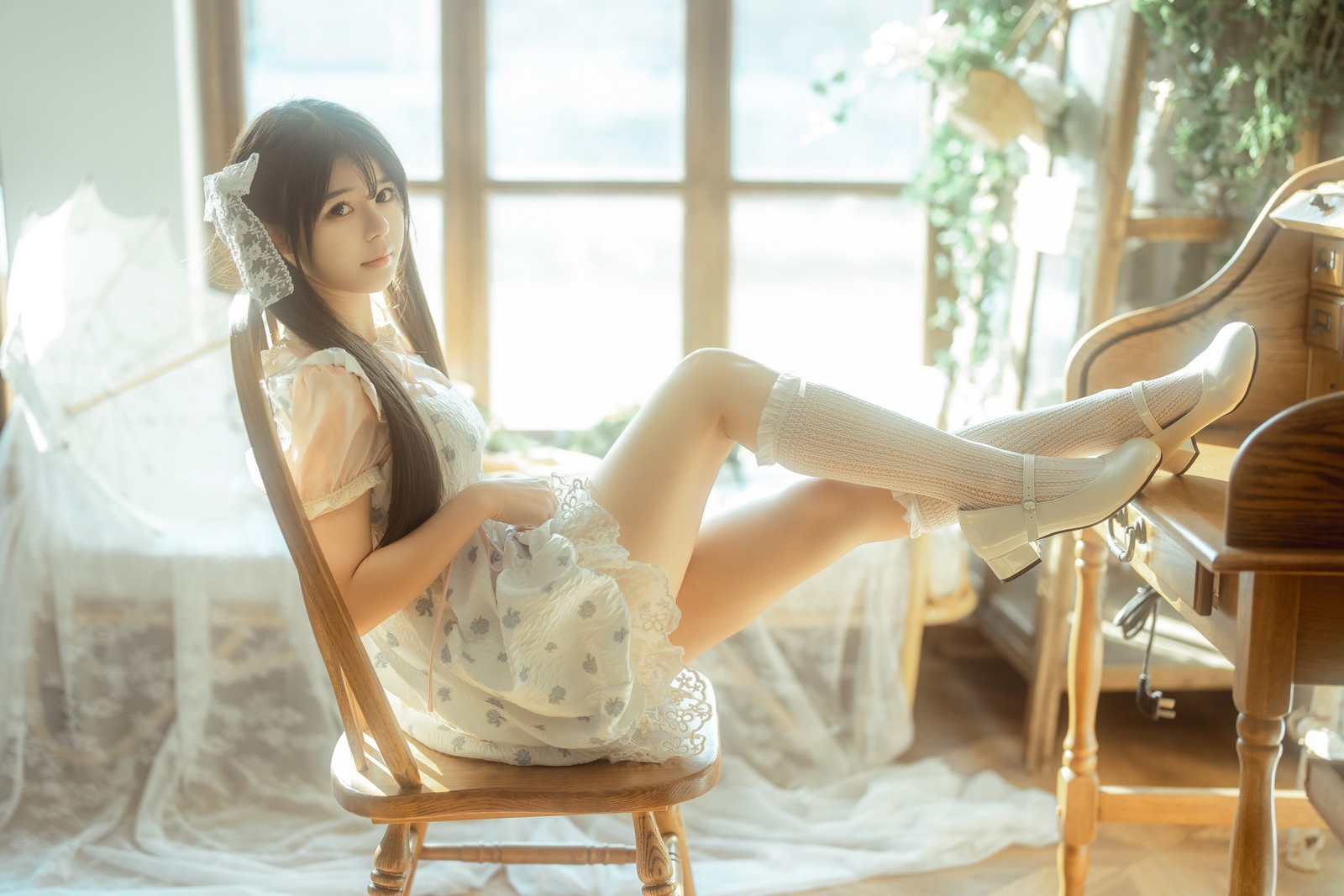 rua阮阮 花房 小裙子 写真图集｜甜系少女私房摄影（54P｜661MB）插图4