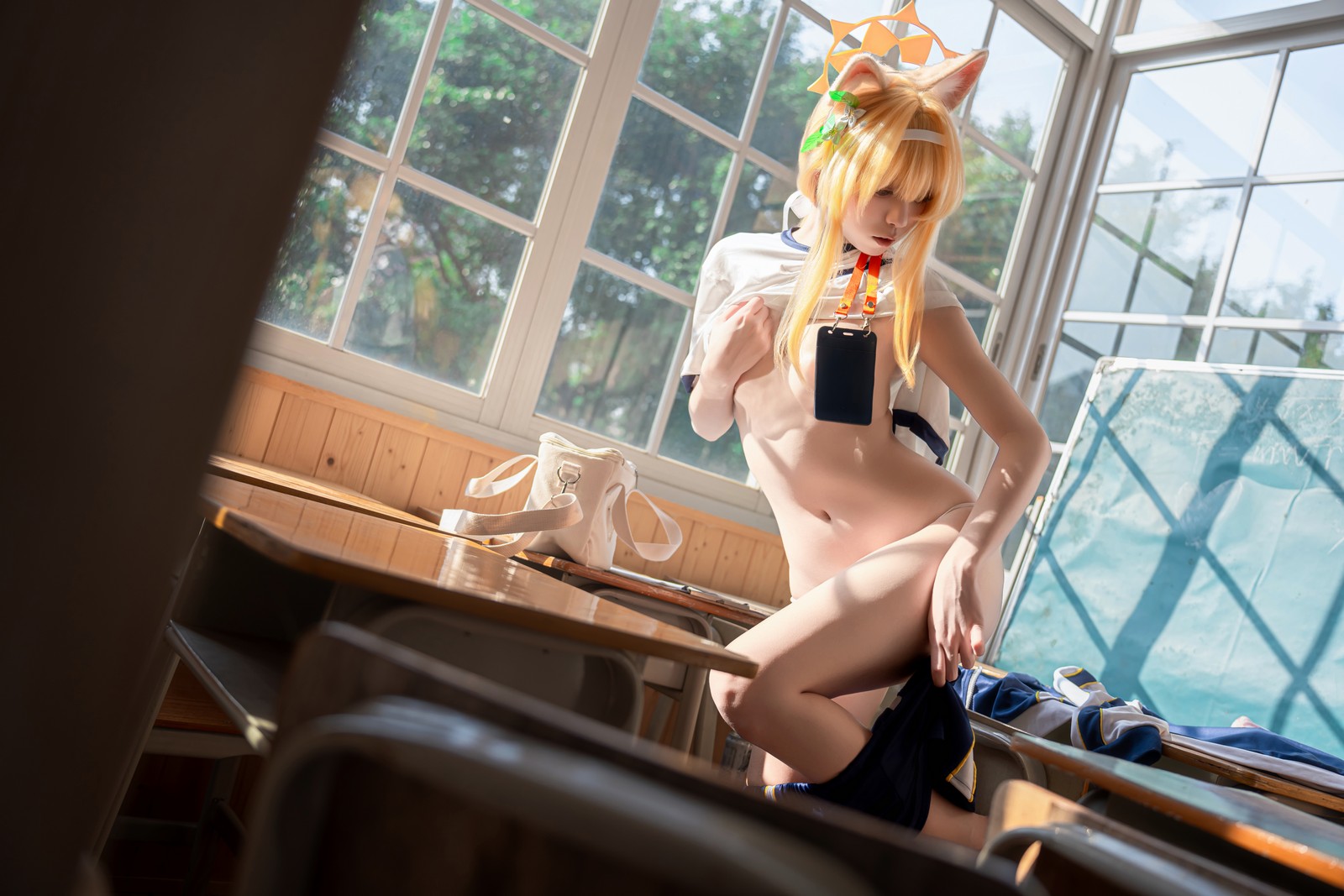 纸悦Etsu_ko《玛丽体操服》运动系写真图集｜元气少女主题[64P-356.8M]插图