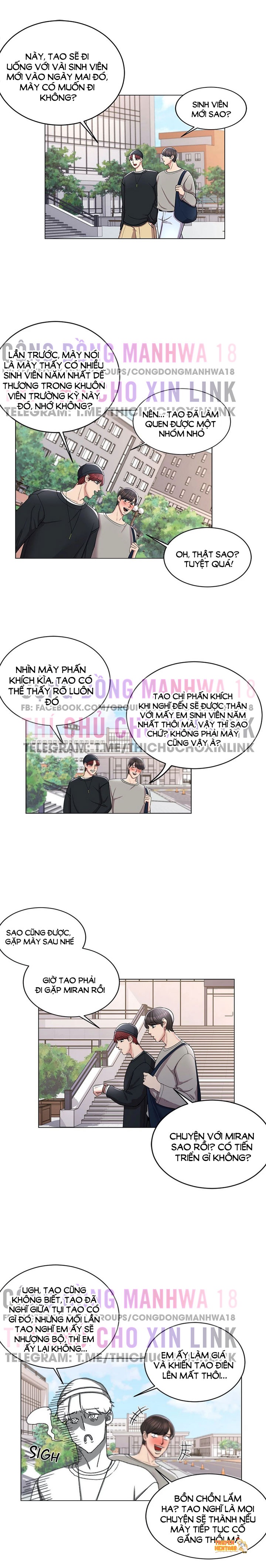 Trang truyện tmpvh egzid trong truyện tranh Tình Yêu Đại Học - Chapter 8 - truyenhentai18.net