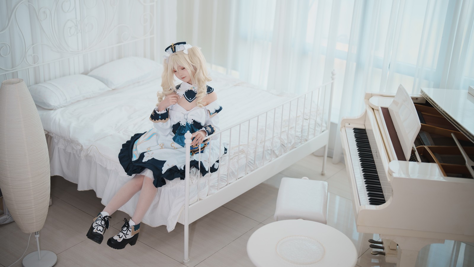 Seele麦麦芭芭拉纯白物语 Cosplay｜白色治愈系高清写真集（36P-363.1M）插图7