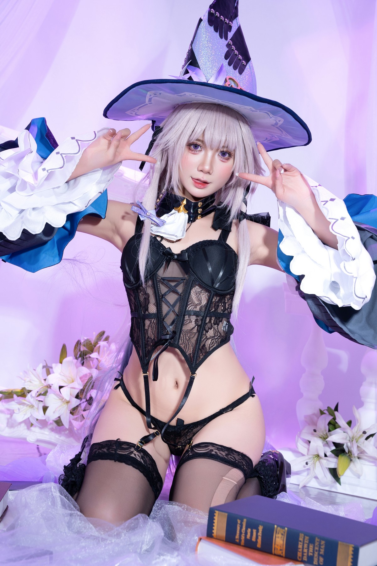 PoppaChan Herta Cosplay (Honkai Star Rail) – 114 Photos 10 Videos 1.02GB插图2