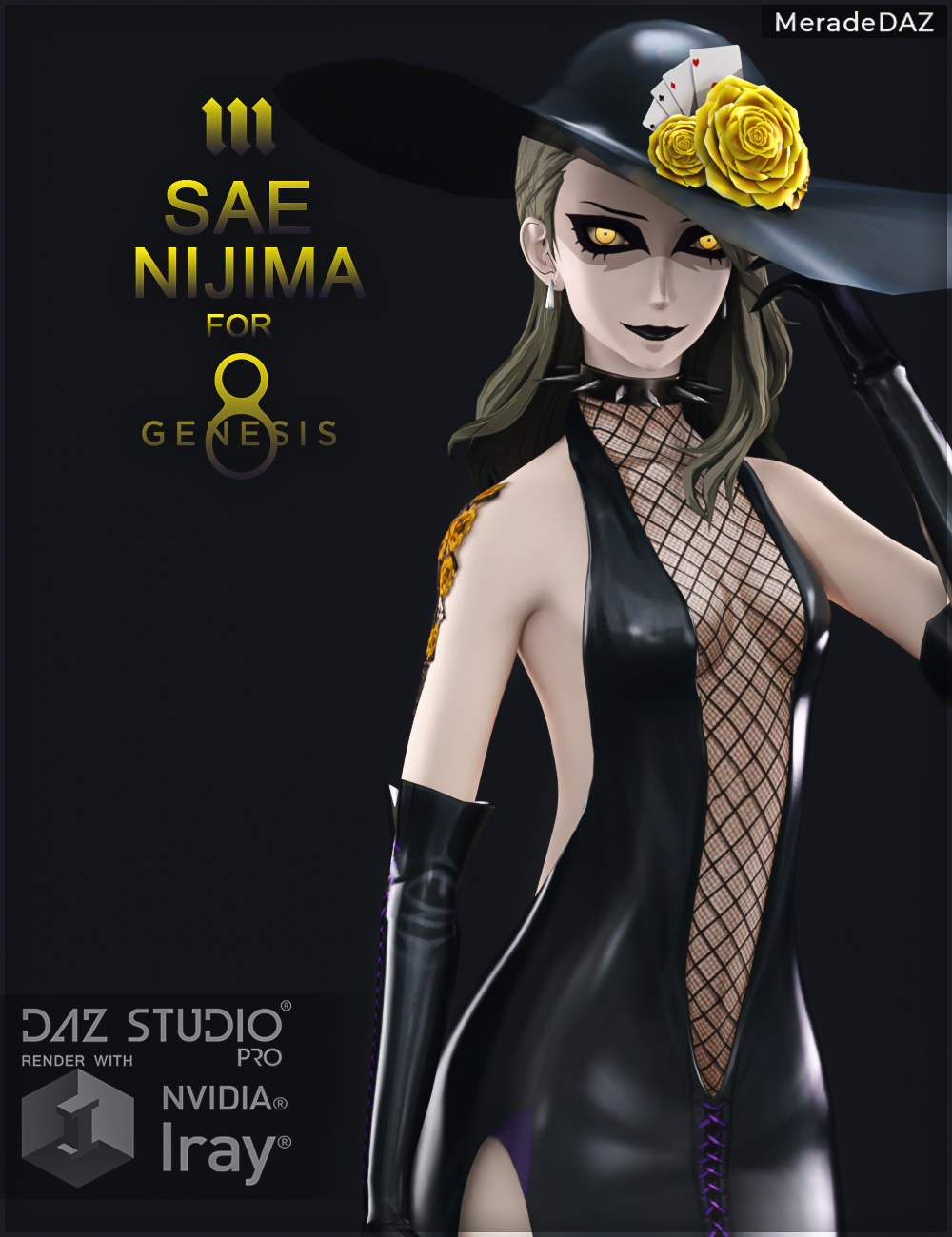 Sae Nijima for Genesis 8 and 8.1 Female Sae Nijima for Genesis 8 and 8.1 Female