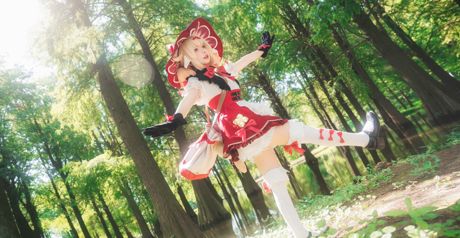 六二二同学 原神 可莉 Cosplay 写真合集｜Genshin Impact 萌系角色（12P｜72MB）插图3
