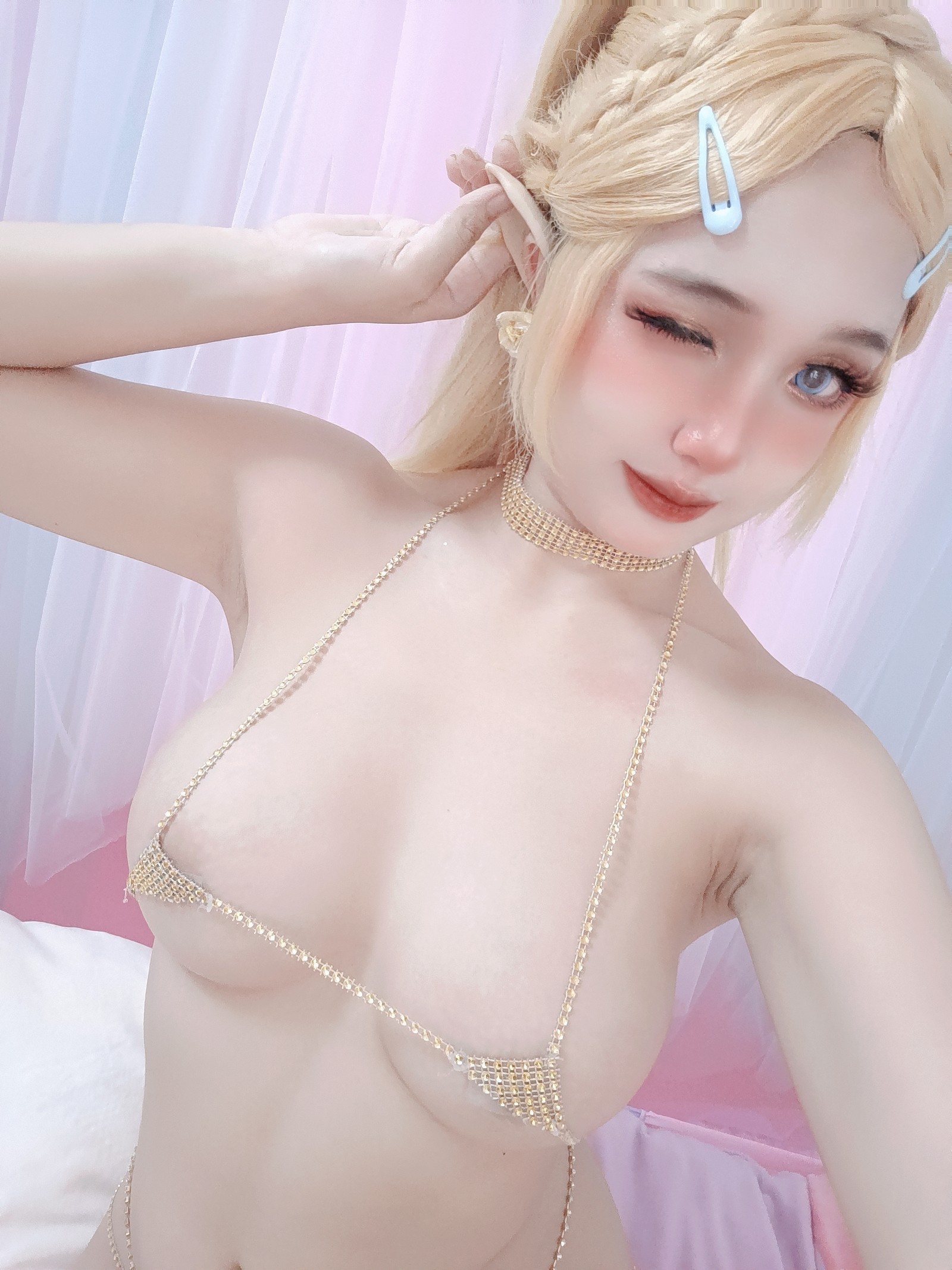 Puy Puy – Zelda Cosplay 高清写真集（66P-560.2MB）人气游戏角色插图5