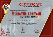 KT- Wildatus Zaqiyyah