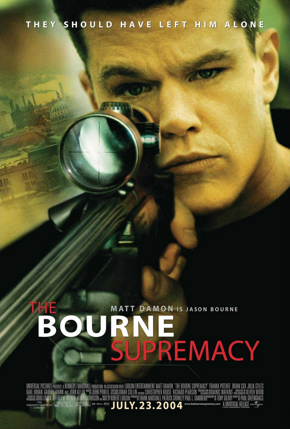 The Bourne Supremacy 2004 Hindi Dual Audio 720p BluRay 900MB Download