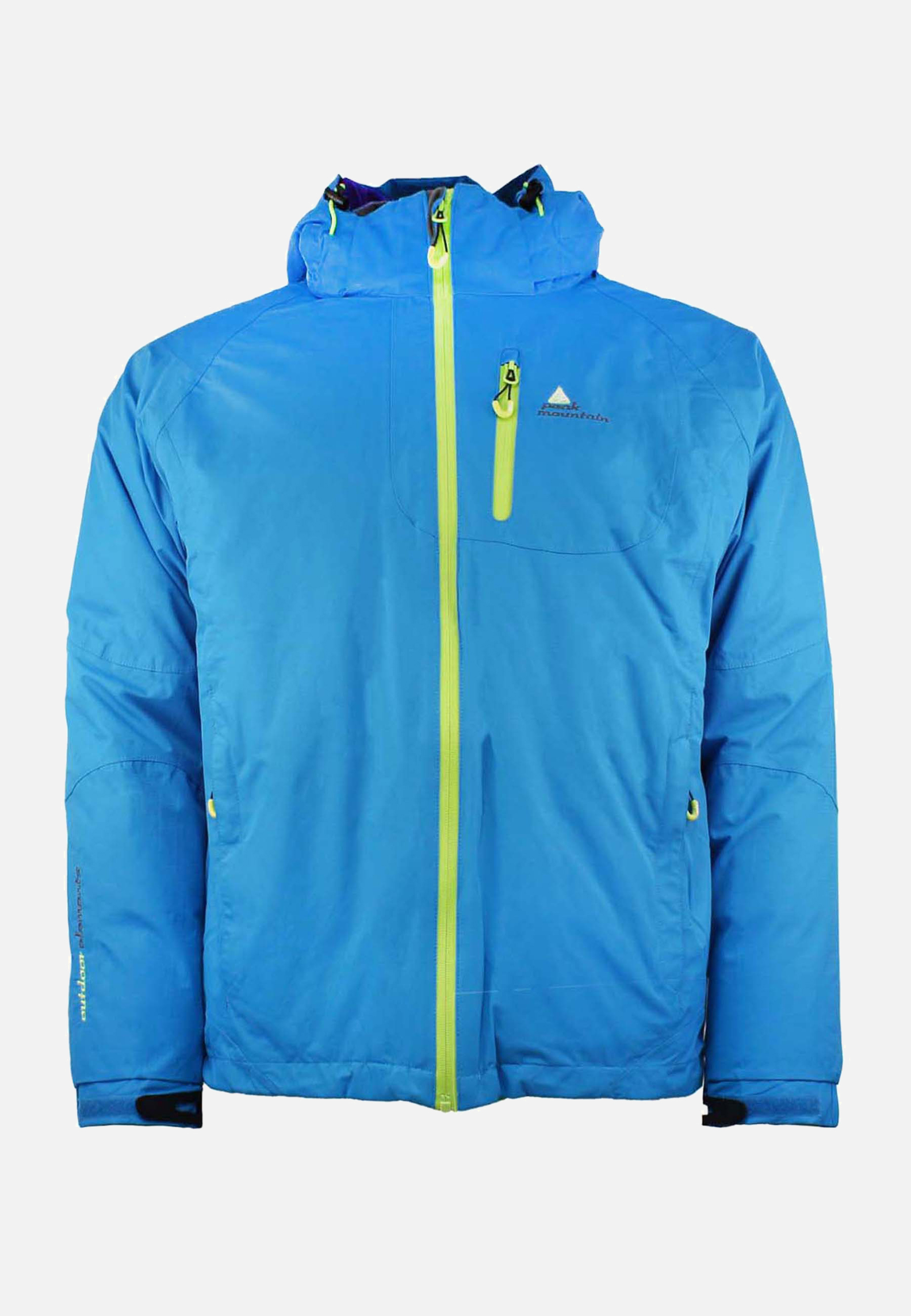 Giacca 3 In 1 Uomo Con Piumino Interno - Impermeabile, Antivento, Per Outdoor E Uso Quotidiano