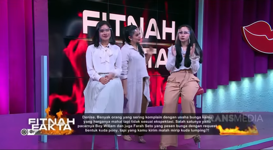 Denise Chariesta tak terima disebut penipu oleh tunangan Boy William