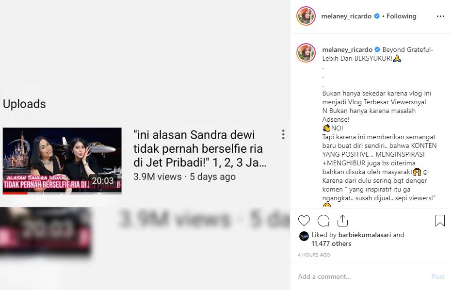 Rasa sykur Melaney