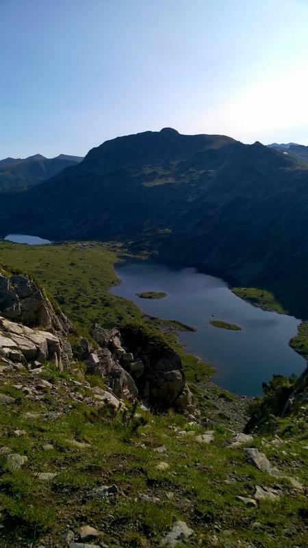 Горно рибно, от Мермерски преслап