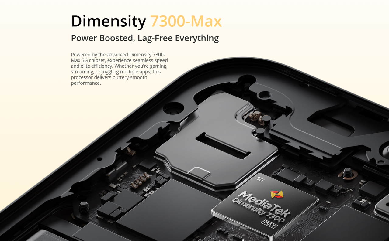 MediaTek Dimensity 7300-Max Performance Power Multitasking