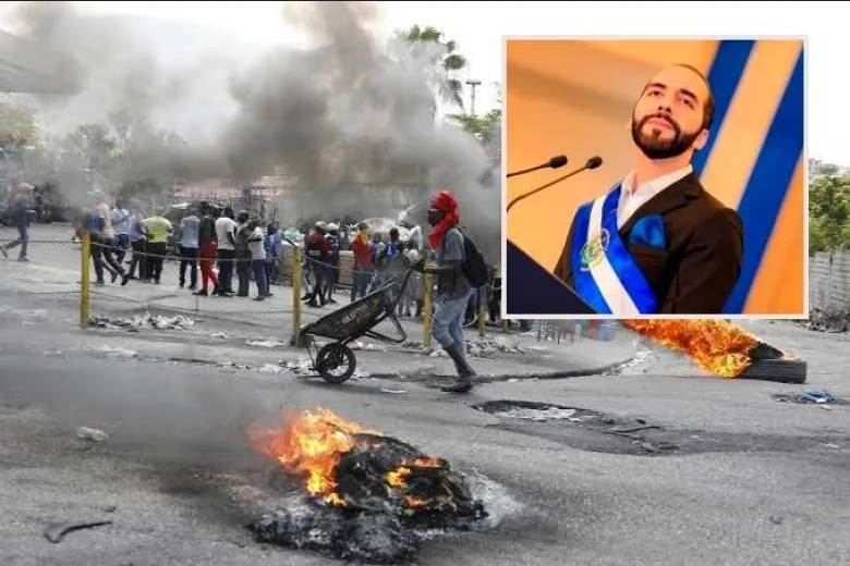 Nayib Bukele se ofrece para acabar con la crisis de seguridad en Haití