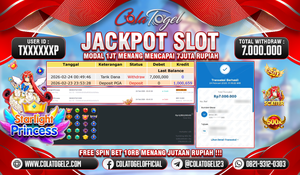 JACKPOT SLOT GACORR!!