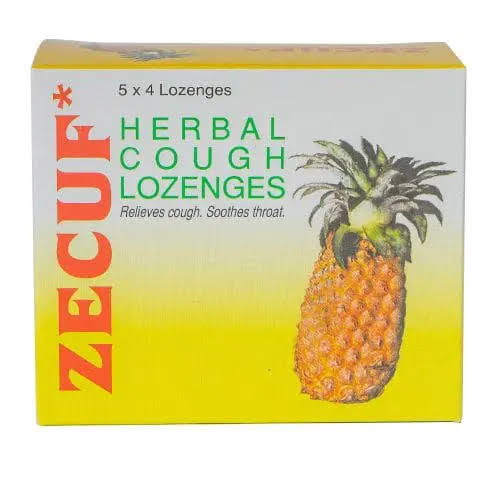 Zecuf Herbal Cough Loz [Pineapple] 20`S