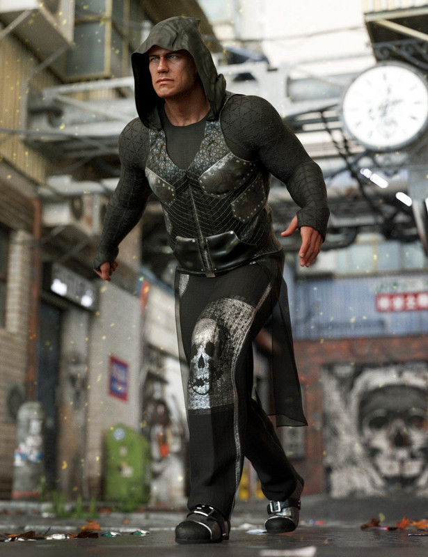 dForce Newrava Outfit for Genesis 8 Male(s) 