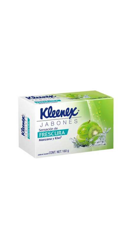 Farmacias del Ahorro: JBN KLEENEX FRESCURA HIDRATANTE BARRA 160 G 
