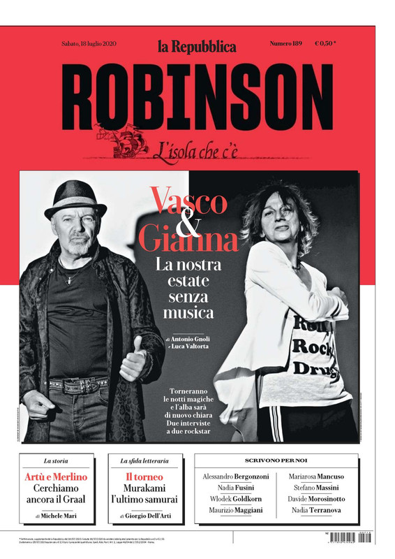 la Repubblica Robinson N.189 - 18 Luglio 2020