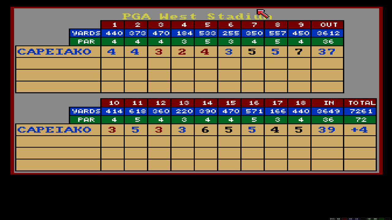 PGA Tour Golf (1991)(Electronic Arts)[cr AGL](Disk 1 of 2)(Progr