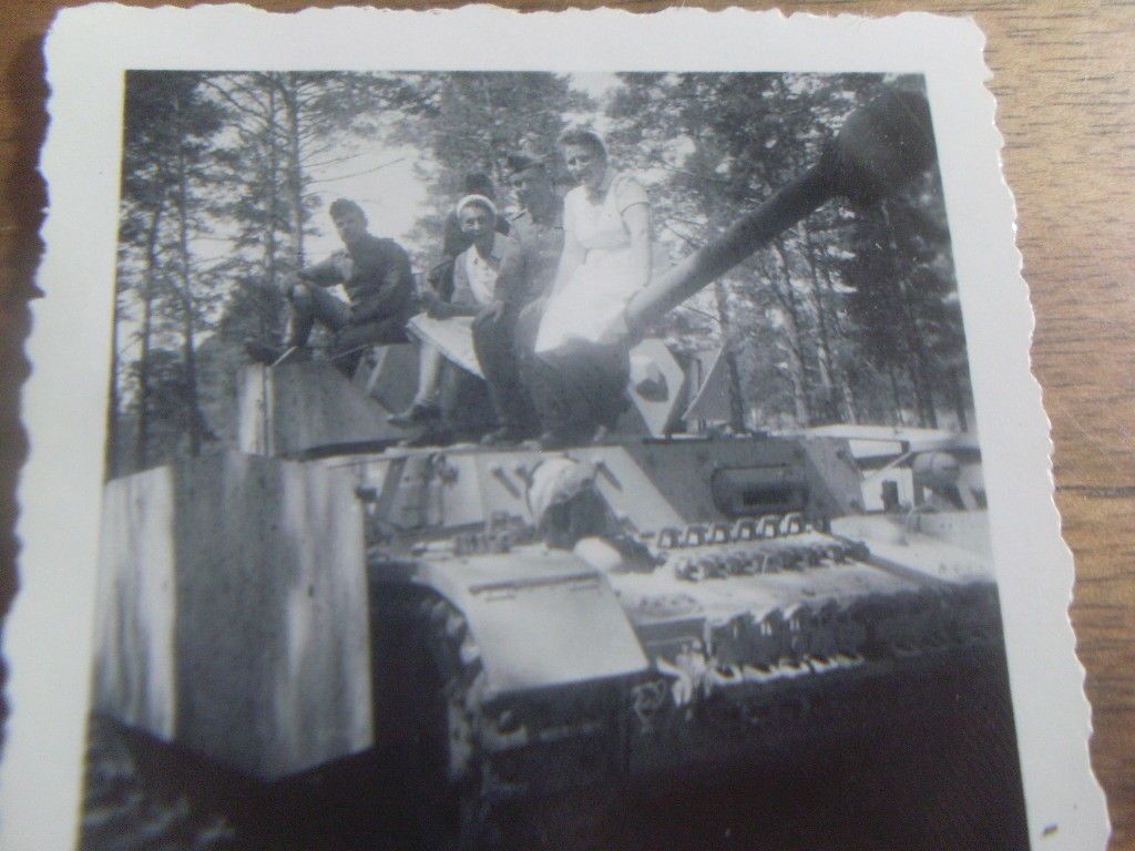 orig.Foto-Panzer-Langrohr-Seitenschürze-Krankens