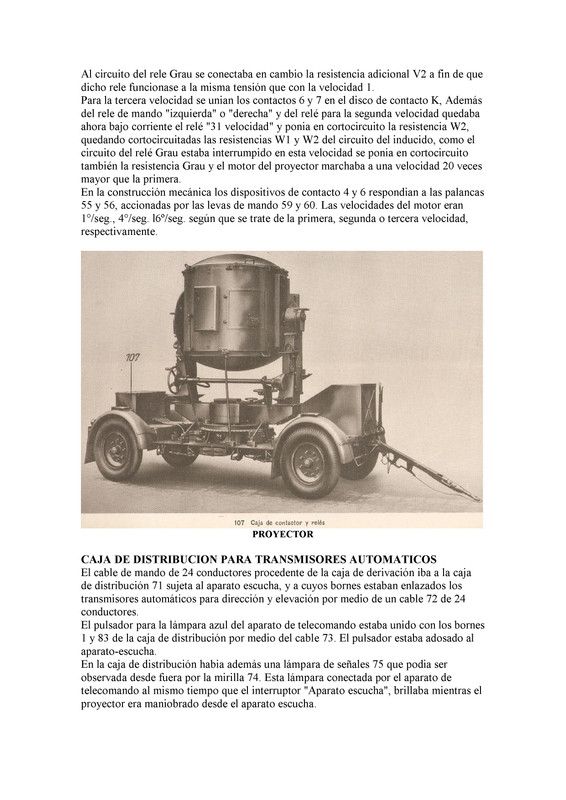 La instalación de telecomando para el proyector G 150  consta de_p23