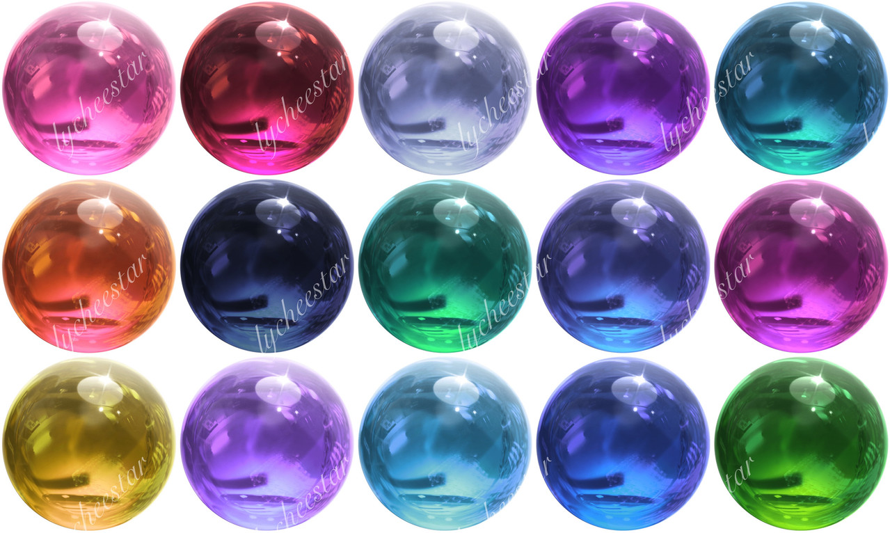Crystal Ball in 14 colors