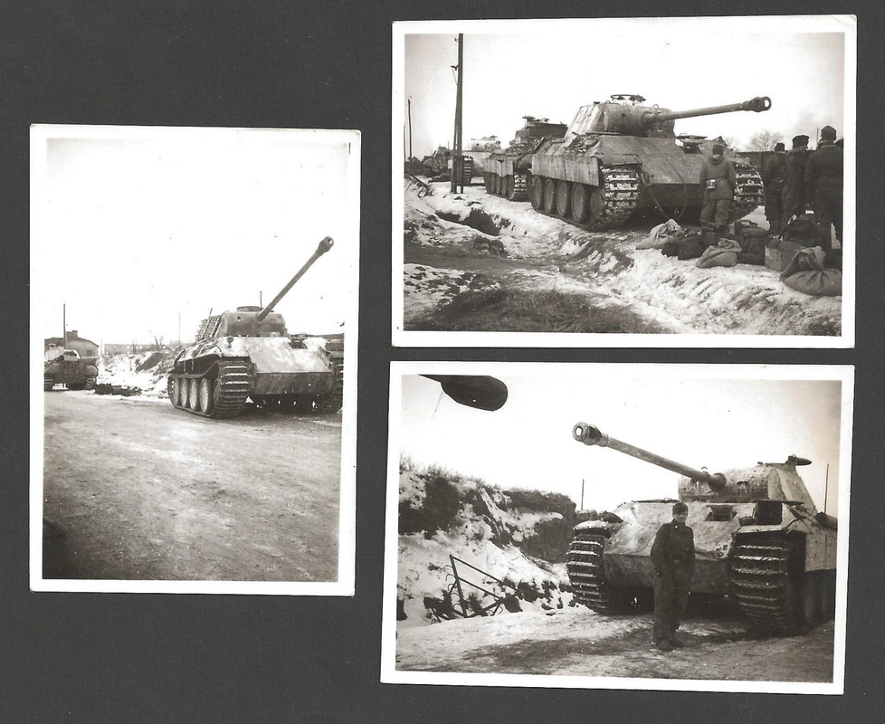 WH Panzer - 1Panther auf Vormarschstraße