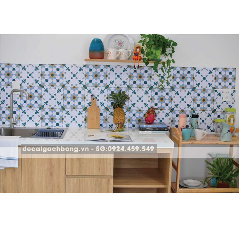 Decal gạch bông giải pháp trang trí cho người bận rộn - 1