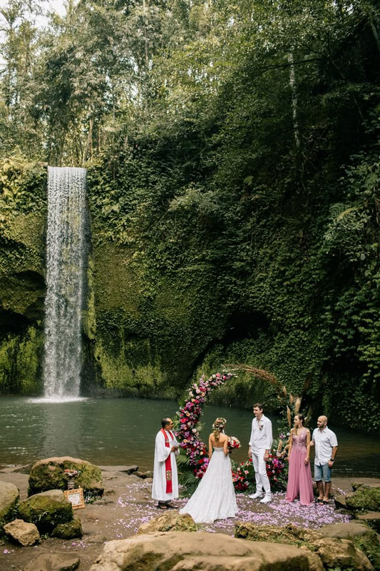 Bali Waterfall Elopement A Dream Destination Wedding Revealed