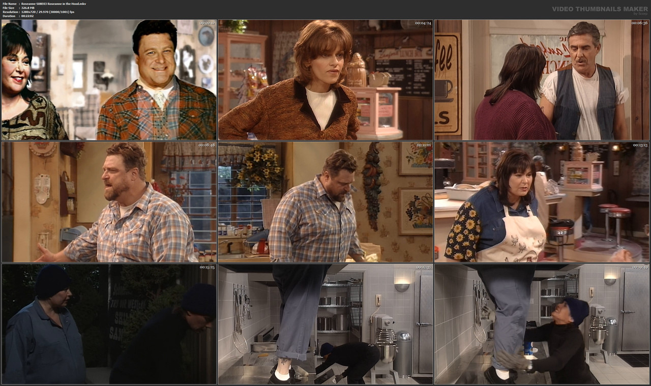 Roseanne S08E03 Roseanne in the Hood.mkv