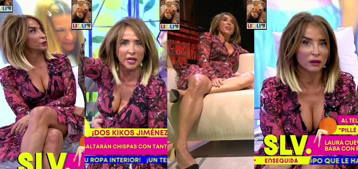 Osofamosas Carmen Alcaide Y Maria Pati o Duelo De Escotes Y Pechotes 