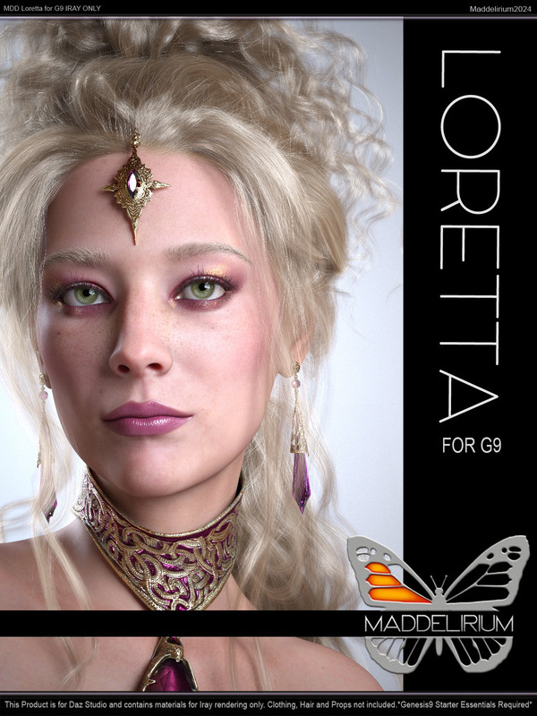 MDD Loretta for G9 IRAY Only