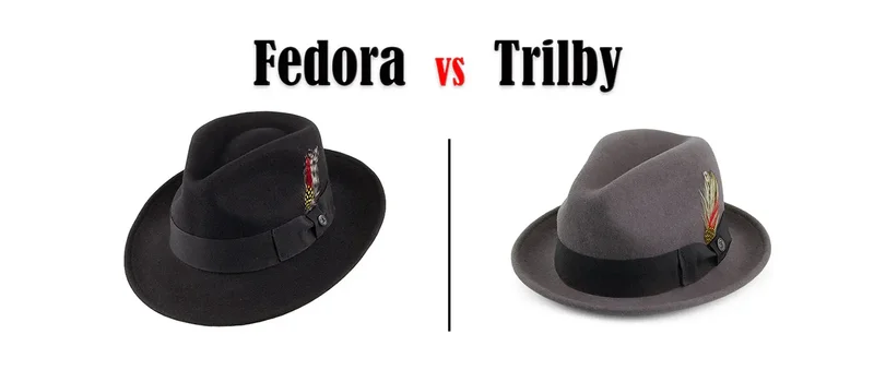 Chapéu modelo Trilby