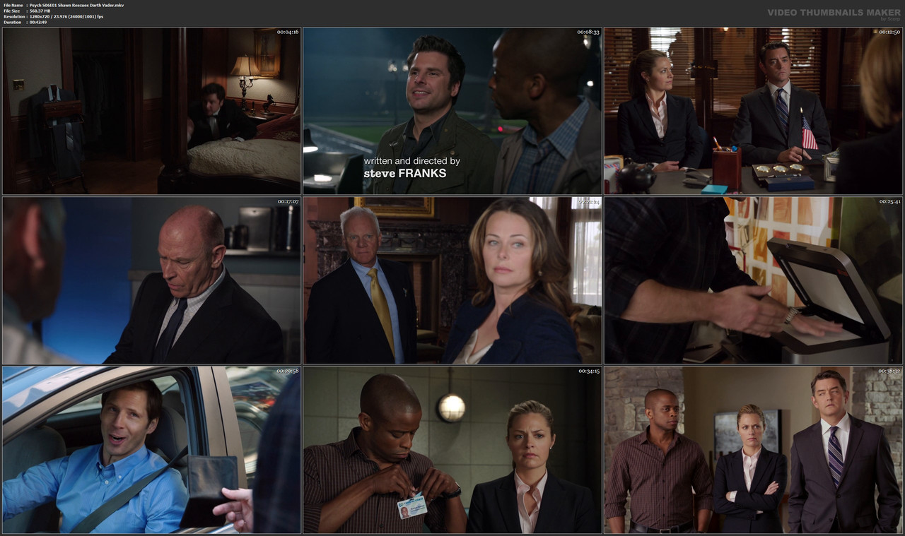 Psych S06E01 Shawn Rescues Darth Vader.mkv