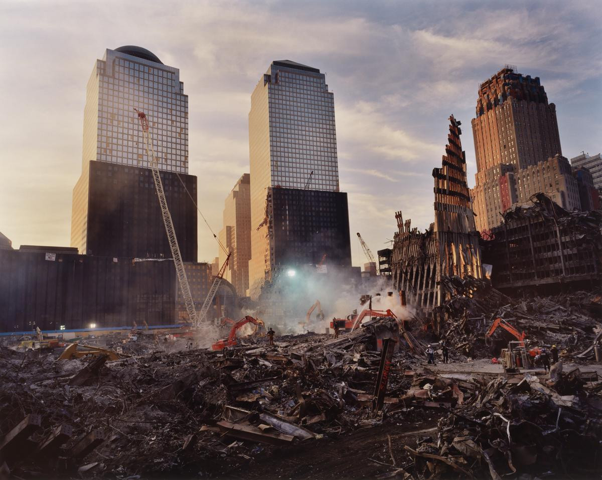 Joel Meyerowitz World Financial Center and Rubble 2001