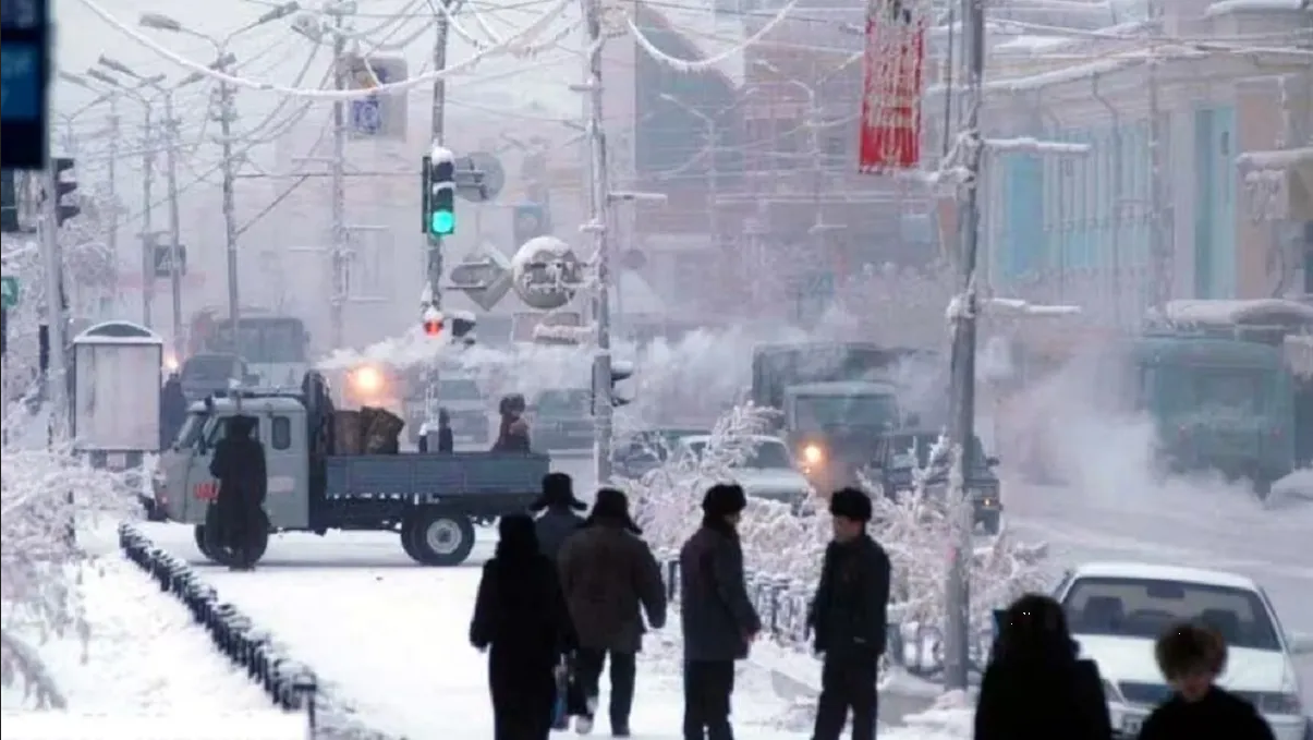 El pueblo más frío del mundo establece un nuevo récord de temperatura alta