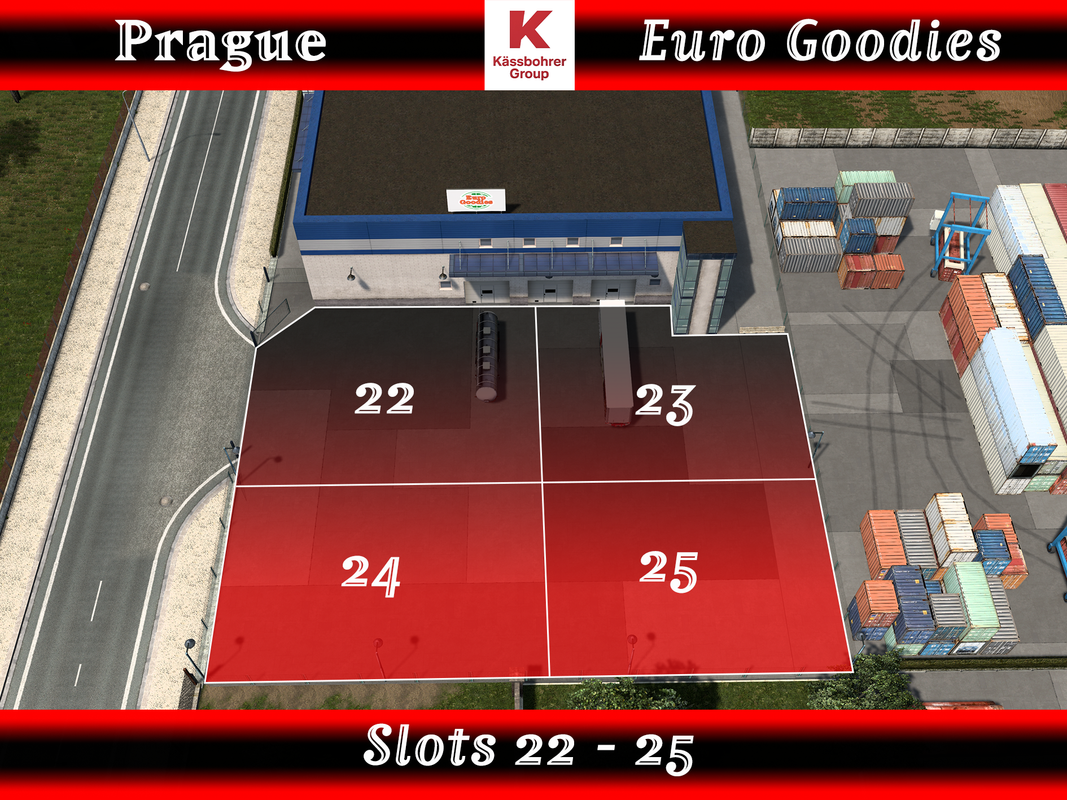Prague, Euro Goodies Slot 22 - 25