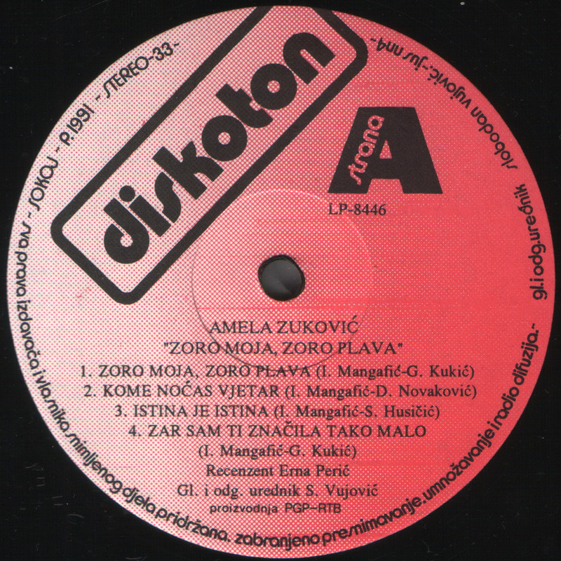 Amela Zukovic 1991 sA