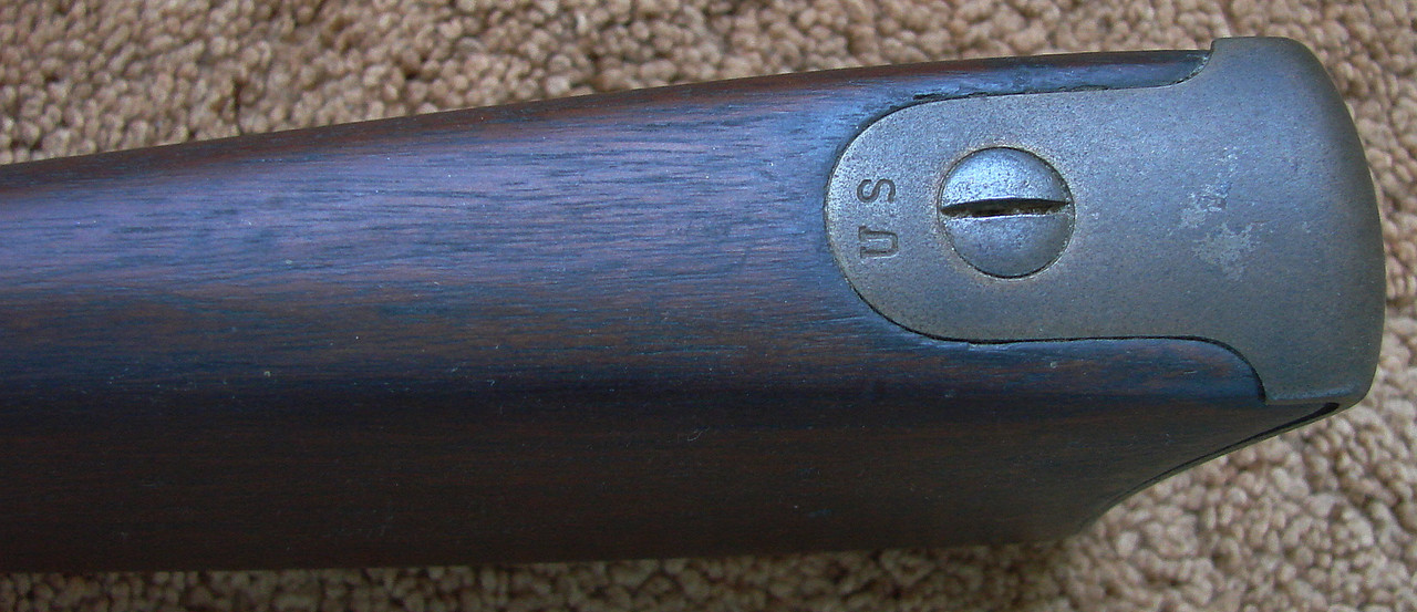 U.S. stamp on buttplate tang