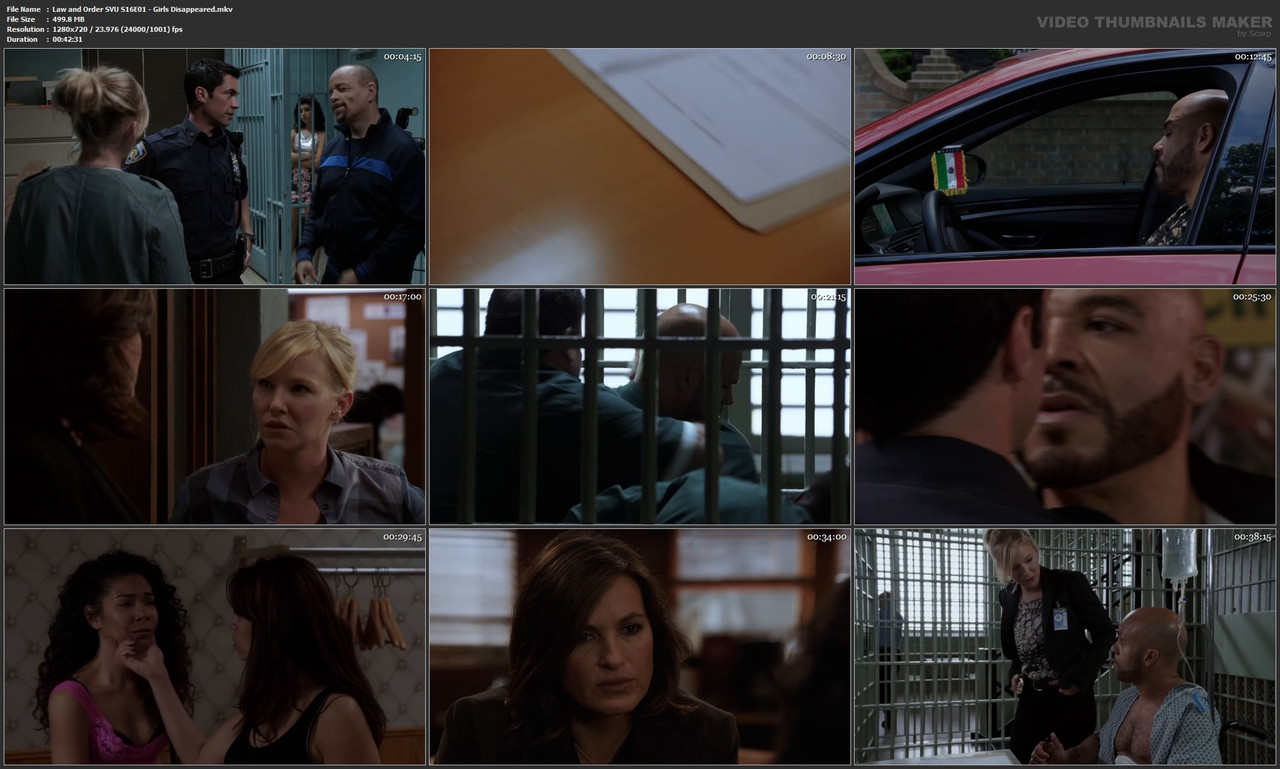 Law and Order SVU S16E01 - Girls Disappeared.mkv