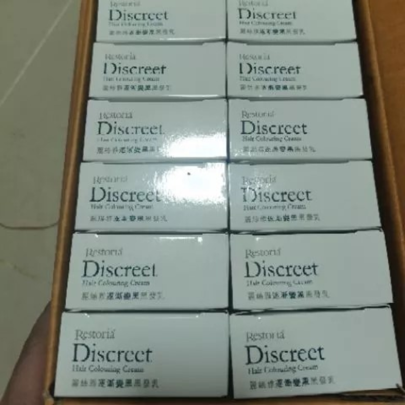 Restoria Discreet 250ml Leave-In Hair Cream Gradual Grey Blending