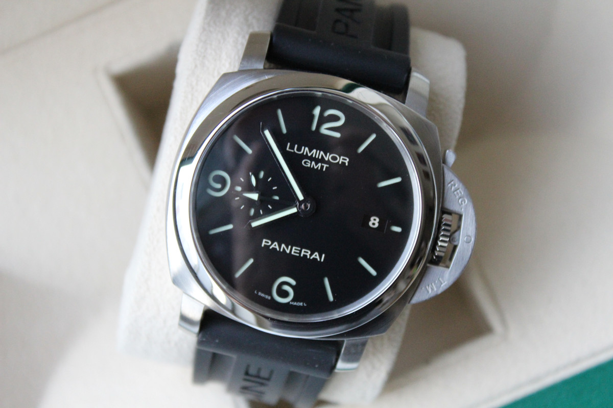 Panerai PAM329 / PAM 329 Luminor 1950 3 Days GMT PAM00329 W/Box and Papers! WOW!