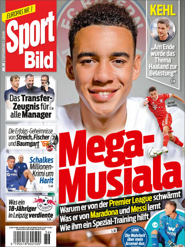 Sport Bild Magazin No 36 vom 07  September 2022
