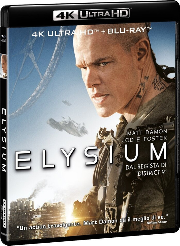 Elysium (2013) Full Blu Ray UHD 4K DTS HD MA